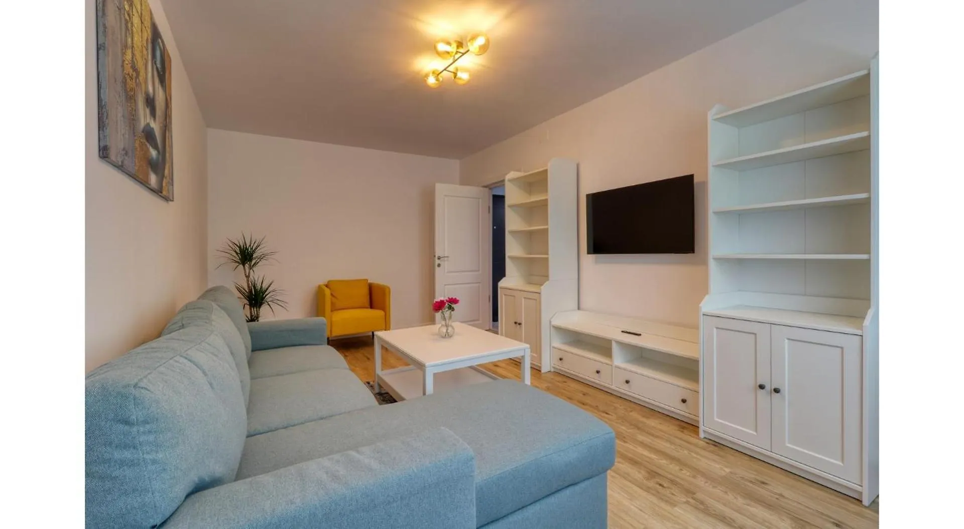 Ferienwohnung Zen Flat - 5 Min Metrou Bukarest Apartment